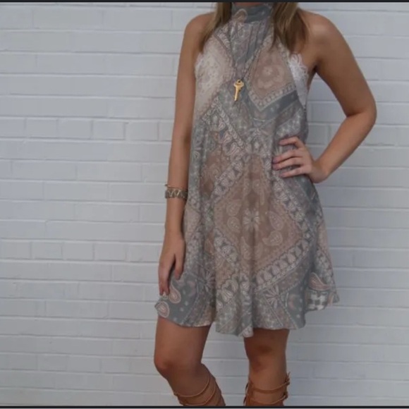 Free People Intimately Boho Dress Size Small - Picture 2 of 8